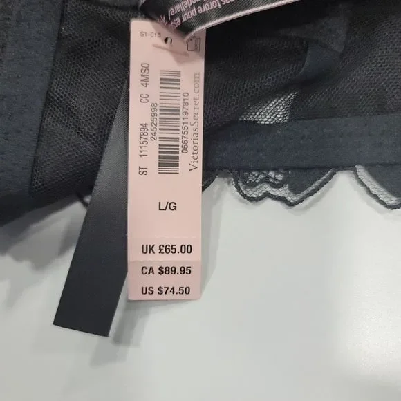 Victoria’s Secret Floral Embroidered Bralette